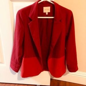 Urban Outfitters Silence + Noice Red Blazer